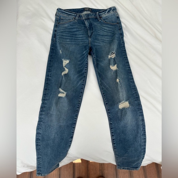 Abercrombie & Fitch Simone High Rise Jeans Size 29 - Picture 1 of 7